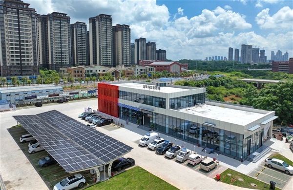 充電最快1秒1公里！廣西首個光儲超充放綜合能源站投運