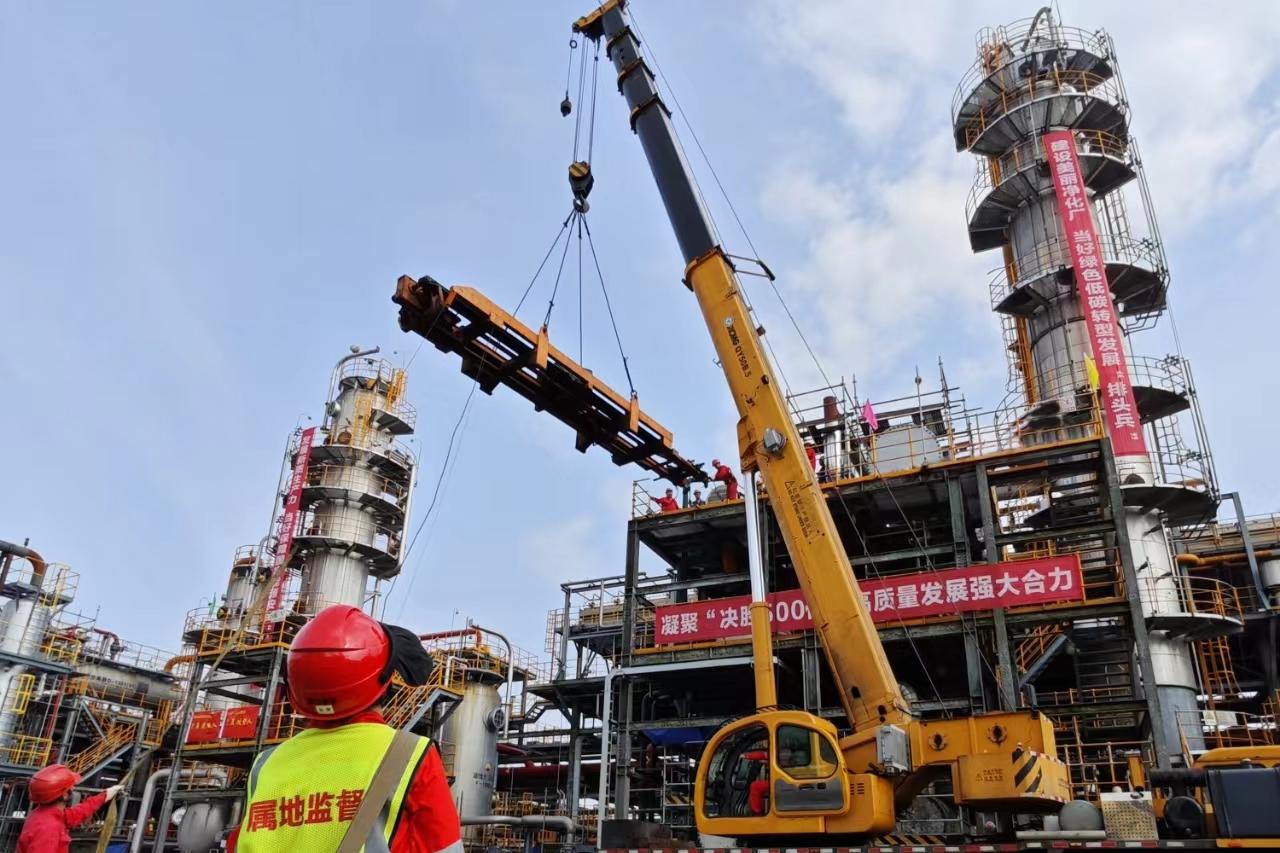 天然氣凈化總廠遂寧凈化公司。胡珊攝