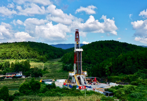 涪陵頁巖氣田。受訪者供圖